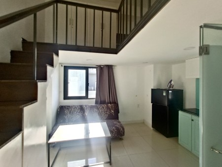 Trống căn hộ duplex full nội thất máy giặt riêng tân kiểng q7 gần lotte, dh tdt, ufm, rmit,…, 30m2