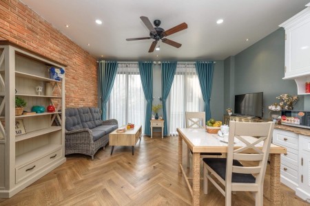 CHO THUÊ CĂN HỘ 1 PN BANCOL CỬA SỔ RỘNG THOÁNG MÁT NGAY QUẬN 7, 45m2