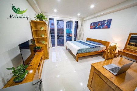 Trống sẵn Studio Bancol Quận 1, gần chợ Bến Thành, gần cầu Calmette, gần Đh Luật, Bùi Viện, 35m2