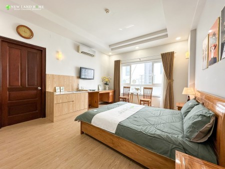 Căn hộ studio đường Cao Triều Phát siêu chất gần dh rmit, dh tdt, lotte, crescent mall có cửa sổ, 40m2
