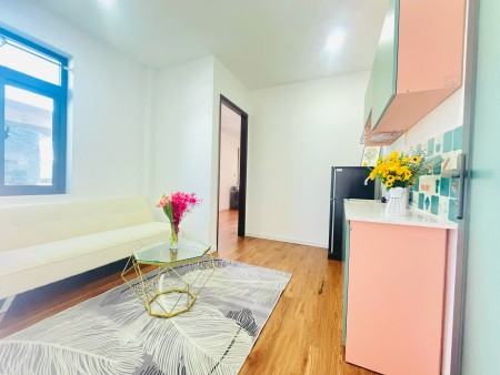 Căn hộ studio có cửa sổ, bancol thoáng mát, sân vườn tại đường số 79, Tân quy, 40m2