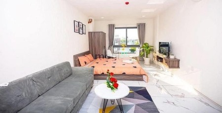 Cho thuê căn hộ full nội thất 25m2 có ban công ở Quận 6, 25m2