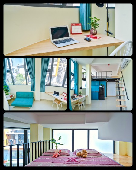 CĂN HỘ STUDIO -DUPLEX- 1PN CỬA SỔ THOÁNG MÁT ZÁ CẢ VÔ CÙNG HẠT DẺ GẦN LOTTE MART QUẬN 7, 35m2
