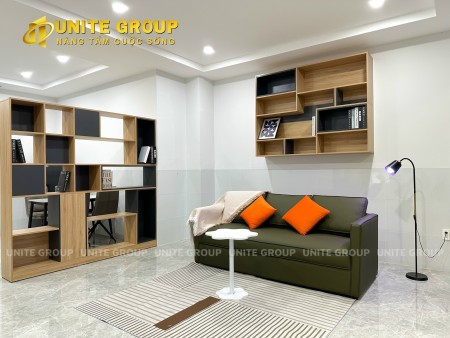 Căn hộ 1PN bancon full nội thất máy giặt riêng Trần Xuân Soạn Q7 kế lotte, cầu kênh tẻ, q4,1,8,…, 30m2