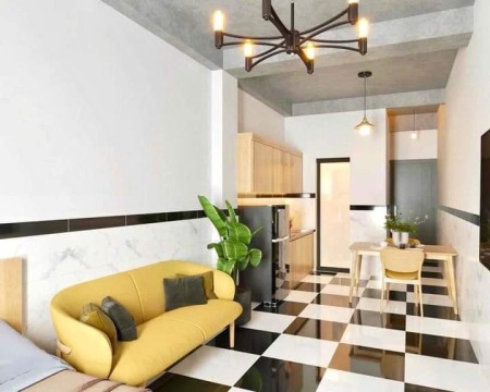 Đào đâu ra Studio ban công xịn mà rẻ Tân Hưng Q7 gần Đh tài chính marketing, KCX ngân hàng, 35m2