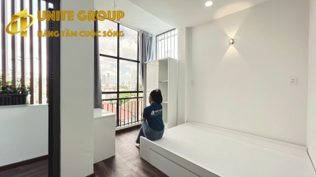 Sẵn 1PN Ban công siêu thoáng, Quận 3, gần Bệnh viện Mắt, gần Đh Sài Gòn, 35m2