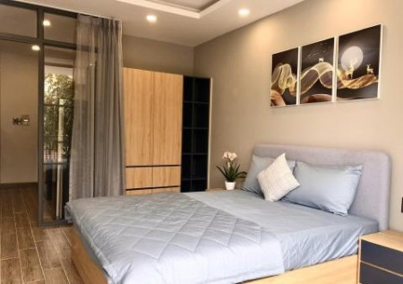 Căn hộ 1PN có ban công mới khai trương full nội thất gần Lotte, thuận tiện qua các quận, 40m2