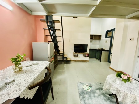 Căn hộ Dublet rộng rãi full nội thất Lý Phục Man,Bình Thuận Q7 gần KDC Nam Long, ĐH Tài Chính Market, 35m2