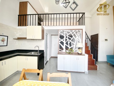 CHO THUÊ DUPLEX FULL NỘI THẤT 50M2 GẦN LOTTE, VIVO THUẬN TIỆN QUA CÁC QUẬN 4, 5, NHÀ BÈ, 45m2