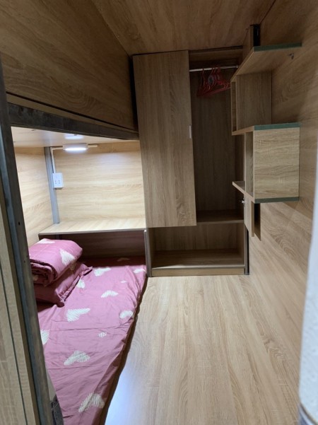 Phòng trọ mini 1 người sleepbox cửa sổ đóng riêng tư full nội thất 286 Tô Hiến Thành, Q10, 40m2