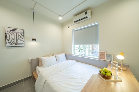 Cho thuê 1PN cửa sổ thoáng Quận 1 gần Công viên Lê Văn Tám, gần bệnh viện Mắt SG, 30m2