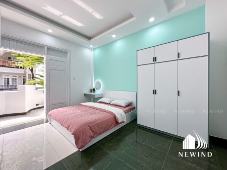Căn hộ 1PN 1PK bancon full nội thất, máy giặt riêng gần Lotte, Sunrise city Q7, 35m2