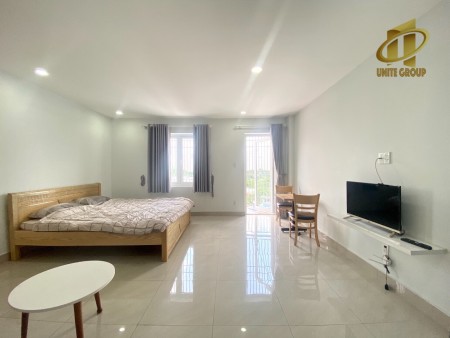 Cho thuê Studio ban công rộng đường số 9 KDC Kim Sơn, Tân Phong, Q7, gần Lotte, ĐH TDT, RMIT, 30m2