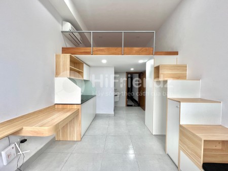 Căn hộ có gác full nội thất ở Hậu Giang quận 6, 30m2