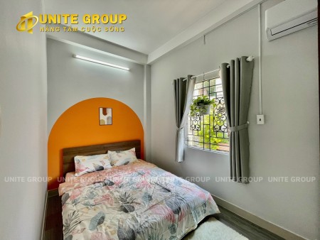 Cho thuê phòng giá rẻ Quận 1, 1 phòng ngủ tách biệt, full nội thất, 45m2