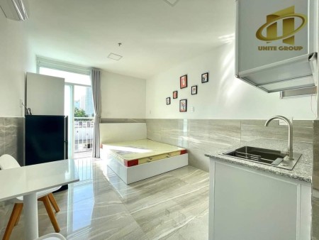 STUDIO BAN CÔNG SIÊU THOÁNG NGAY TÂN QUY, 25m2