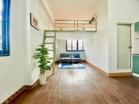 Căn hộ gác cao gần Đh Tđt, Ufm, Rmit, Kcx Tân Thuận, Lotte Q7, 30m2