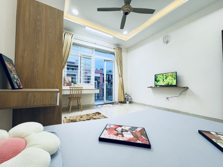 Cho Thuê Căn Hộ 1PN gần CV Lê Thị Riêng Bancon lớn thoáng mát Nghĩa Phát Tân Bình, 30m2
