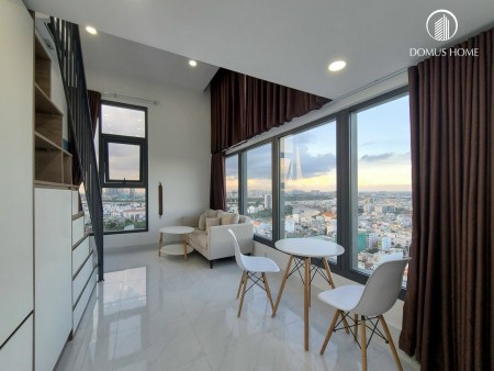 Duplex full nội thất siêu xinh, View thành phố, 40m2