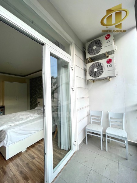 Cho thuê căn hộ full nội thất,cửa sổ, ban công Him Lam Q7, 60m2