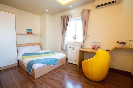 Cho thuê căn hộ Q1 30m2 thang máy full nội thất CV lê văn tám, 30m2