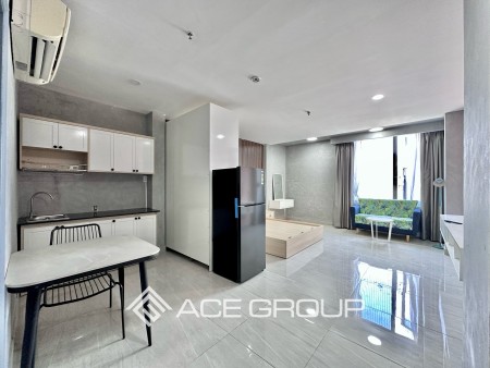 Cho thuê căn hộ Q5 mới 100% rộng hơn 40m2 thang máy chợ an đông, 40m2