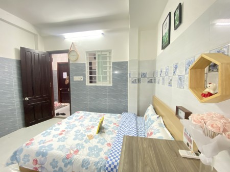 Phòng trọ có máy lạnh + gác ngay Vườn Lài, 25m2