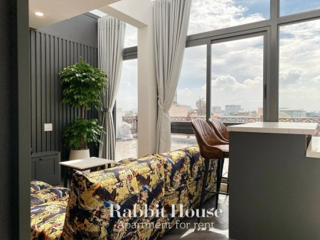 Cho Thuê Căn Hộ 1PN Full Nội Thất Sân Vườn View Sân Bay Tân Sơn Nhất, Tân Bình, 40m2