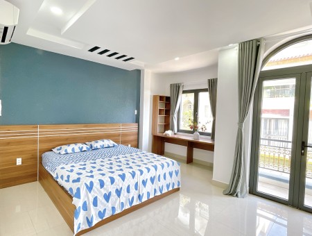 Studio ban công cửa sổ, ánh sáng tự nhiên, gần khu Phú Mỹ Hưng, 28m2