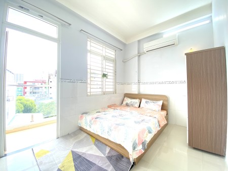 Trống CHDV 1PN ban công thoáng Quận 1 ngay Mã Lộ, gần bẹnh viện Quận 1, ngay Bà Lê Chân, 35m2
