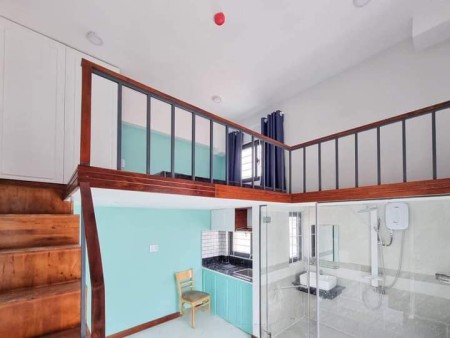 Căn hộ Duplex bancon thoáng mát ngay Huỳnh Tấn Phát Q7 Gần Hoàng Quốc Việt, khu phức hợp Lacaza, KCX, 40m2