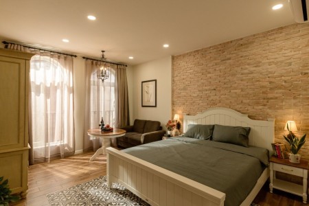 cho thuê căn hộ bancon full nội thất cao cấp ngay trung tâm Q7, 45m2
