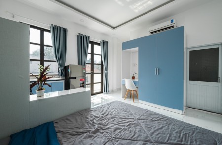 CĂN STUDIO BALCON LỚN MÁY GIẶT RIÊNG Q.Gò Vấp, 35m2