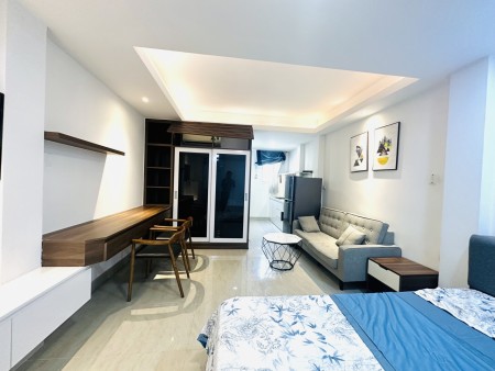 Trống sẵn Studio full nội thất, cửa sổ, Quận 1, gần Công viên 23/9, gần Bùi Viện, 30m2