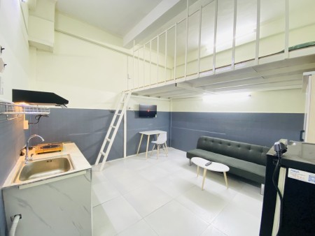 Duplex Nguyễn Đình Chiểu Q3 Nội Thất Đầy Đủ, Tách Bếp, 30m2