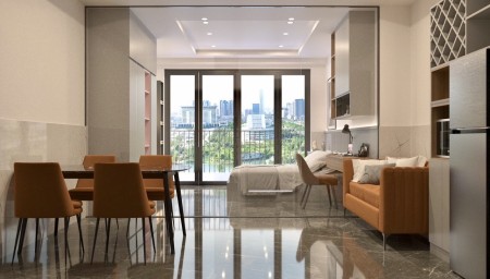 CĂN STUDIO CỰC XỊN CÓ BANCON RỘNG NGAY TRẦN XUÂN SOẠN, 45m2