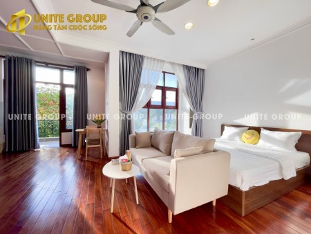 Cho thiê căn họi bancon full nội thất ngay him lam trung tâm Q7 gần Toà Sunrise, Lotte,…., 40m2