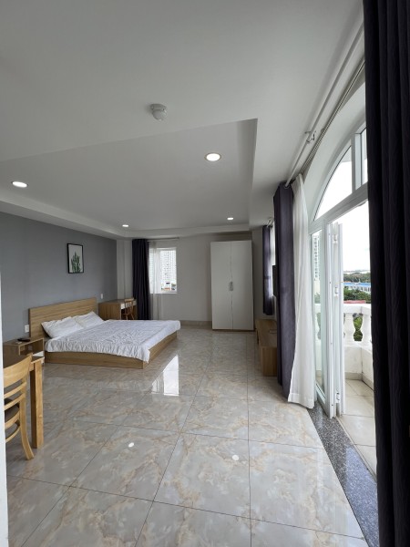 Căn hộ Studio ban công Full nội thất ngay Hoàng Quốc việt, phường Phú Mỹ Q7 cạnh Phú Mỹ Hưng, 30m2