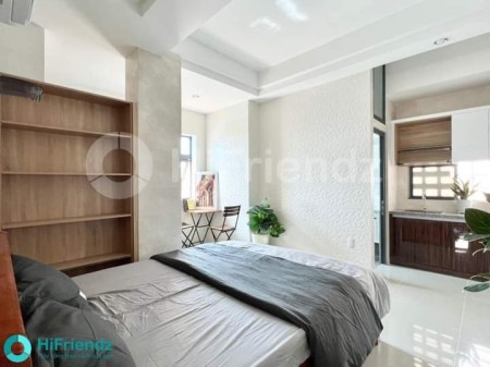Trống phòng tách bếp, full nội thất có cửa sổ ban công thoáng mát tại phường 13 Tân Bình, 35m2