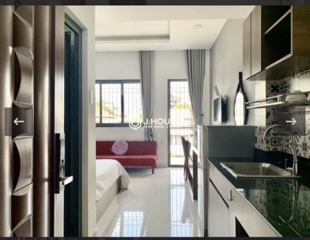 Studio Hai Bà Trưng Q3, Ban Công, Nội Thất Hiện Đại, 35m2