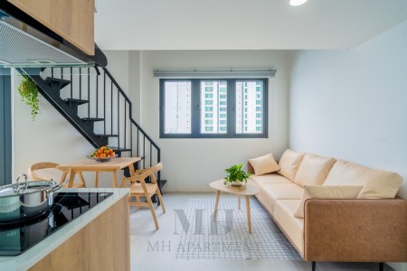 Căn hộ Duplex FULL NỘI THẤT Tân Hưng Q7 Gần Lotte , chợ , các cửa hàng tiện lợi…, 35m2