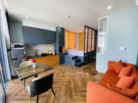 Căn Studio Xịn Xò Full NT có Bancon rộng thoáng ngay Nguyễn Văn Linh, Quận 7, 45m2