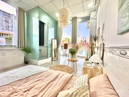 Căn Hộ Studio Full NT SANG XỊN MỊN ở Tân Quy gần Lotte, TDTU, Cresentmall, KCX. Lâm Văn Bền, 40m2