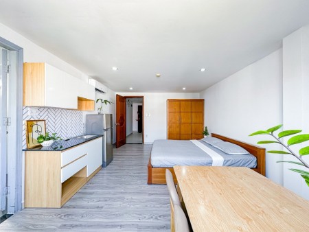 CHO THUÊ CHUNG HỘ STUDIO FULL NT Phan Kiêm Ích Tân Phong Quận 7, 25m2
