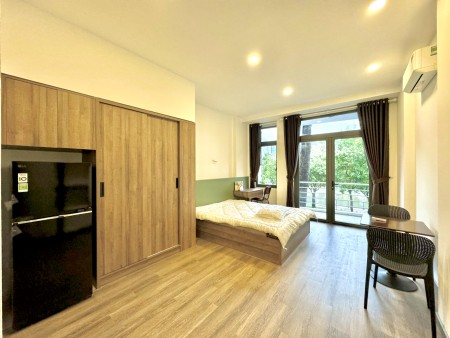 Hệ thống căn hộ 1PN Q1 45m2 ban công rộng view bờ kè mới 100% hoàng sa, 30m2