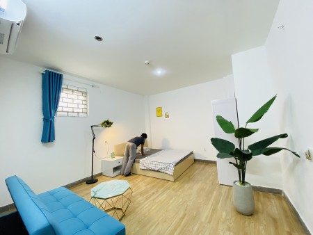 Cao cấp phòng như hình tách bếp và phòng ngủ riêng biệt khu vực gần sân bay, công viên Hoàng Văn, 35m2