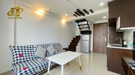 Căn hộ Studio/Duplex bancon free toàn bộ phí , có hồ bơi, phòng gym, cho thuê ngắn hạn từ 1Tháng, 30m2