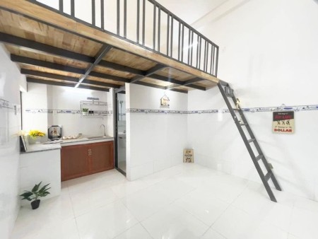 PHÒNG TRỌ CÓ GÁC, MÁY LẠNH GIÁ RẺ Ở P13 TÂN BÌNH, 25m2
