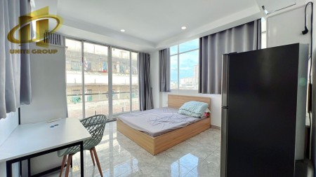 Trống sẵn Studio full nội thất, Ban công, Quận 1, gần Bùi Viện, gần Đh Văn Lang, 30m2