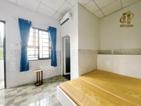 Studio ban công cửa sổ tân quy Q7 gần Đh Marketing, Lotte, cầu tân thuận, cầu kênh tẻ, 40m2